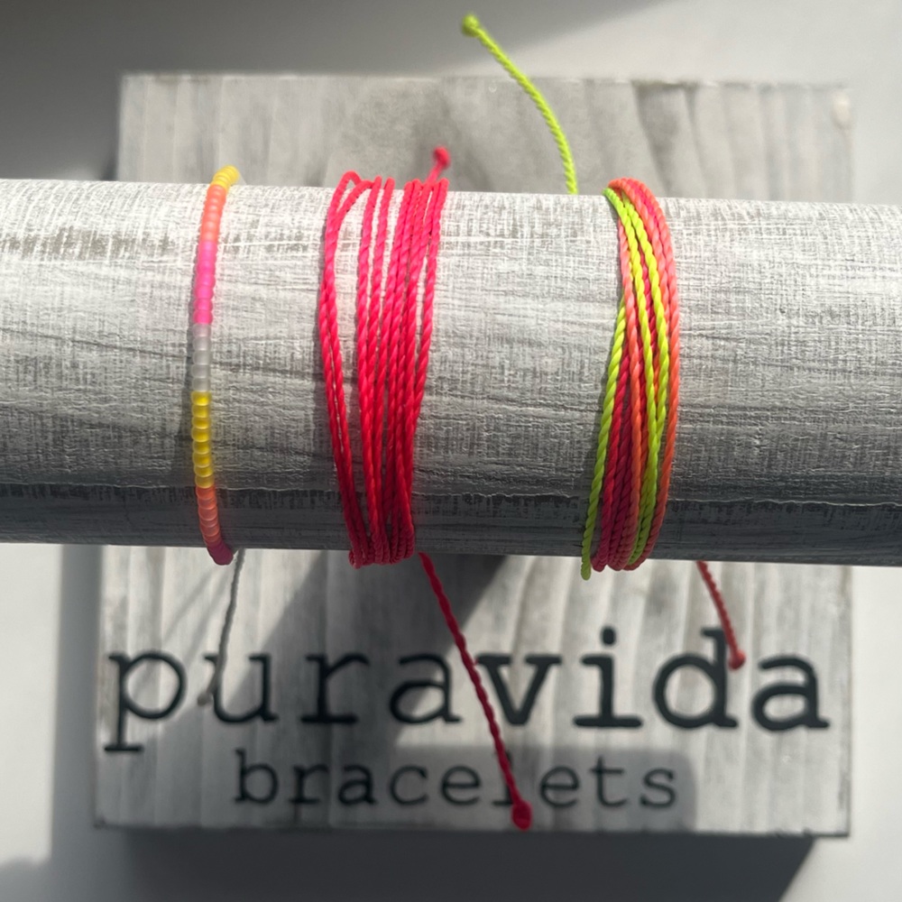 PuraVida Neon Bracelets